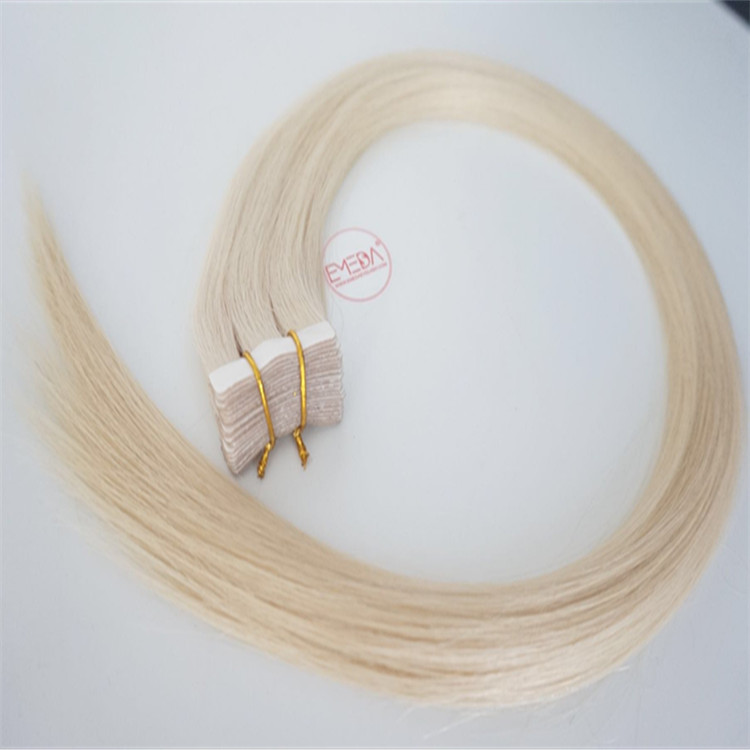 Remy Tape in Hair Extensions Human Hair  Invisible  Silky Straight for women  YL283